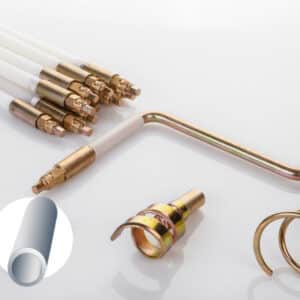 set okolon line white hollow