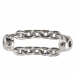 שרשרת 50 ממ חלקה לכבל 6 ממ