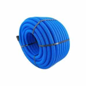 צינור פקס מושחל כחול